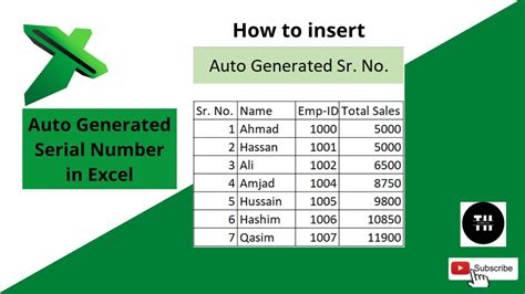 Excel auto generate id.  Follow the step-by-step instructions Do you need ...