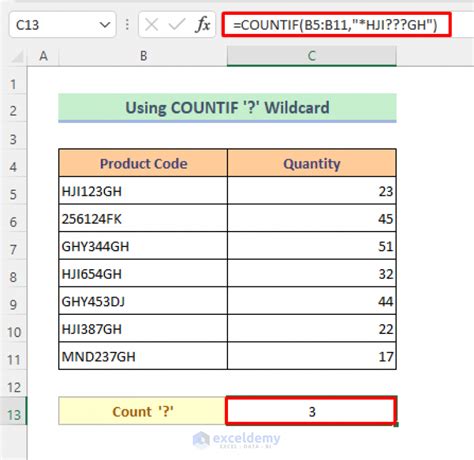 Excel countif wildcard not working.  7 easy helpful ways to use countif wildcard...