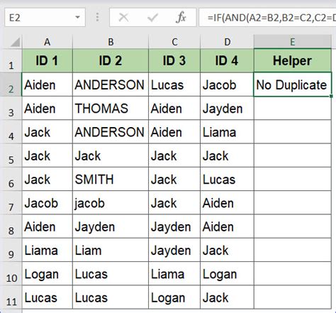 Excel find duplicate values columns pilotter