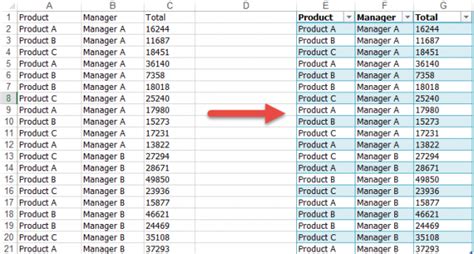 Excel tabular form picturelopez