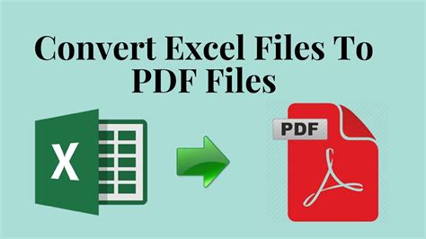 Excel to PDF Convert Excel to PDF Online 100 Free