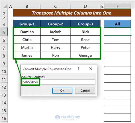 Excel transpose multiple rows into one column.  Learn practical ways to...