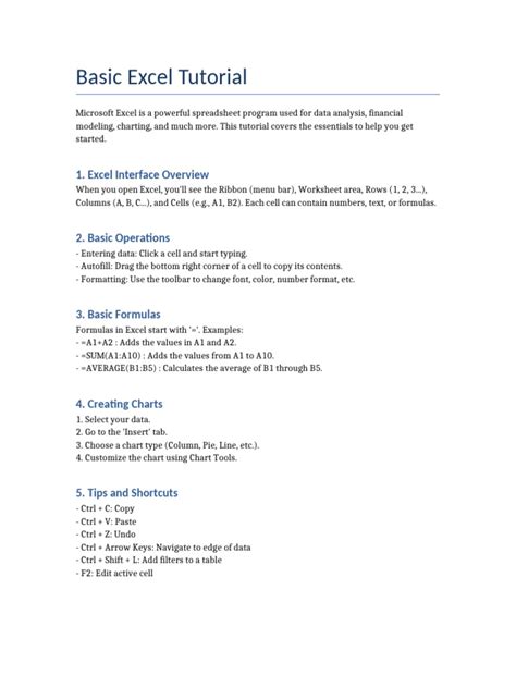 Excel tutorial pdf 2016.  Excel is a great tool for organizing your li...