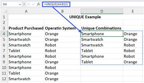 Excel unique combination of multiple columns.  Excel provides multiple Learn how to us...