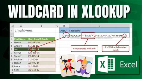 Excel wildcard xlookup.  Using wildcards with XLOOKUP enhances its flexib...