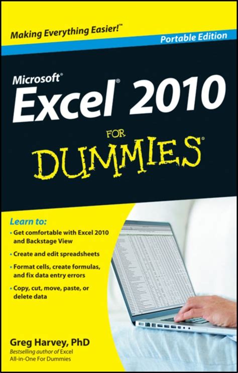 Read Online Excel 2010 For Dummies By Greg Harvey