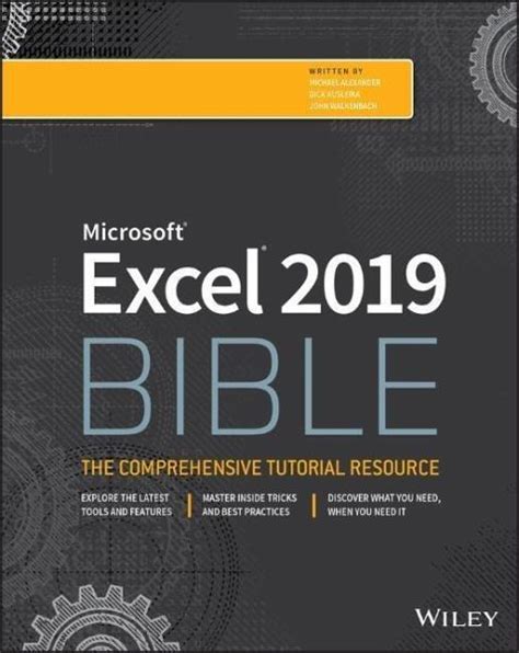Read Online Excel 2019 Bible By Michael    Alexander