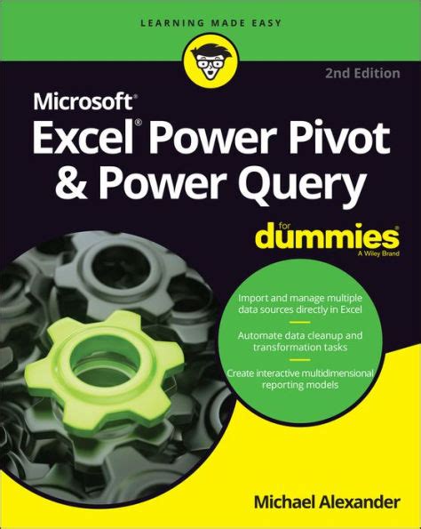 Read Online Excel Power Pivot  Power Query For Dummies By Michael    Alexander
