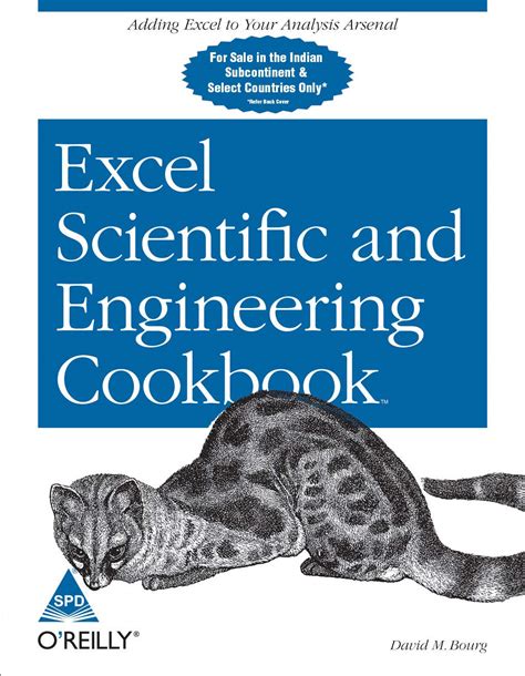 Download Excel Scientific And Engineering Cookbook Cookbooks Oreilly By David Bourg
