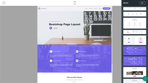Excellent Bootstrap Page Layout For Your Service Agency Review