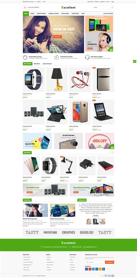 Excellent MultiPurpose Shop HTML Template. It is a modern