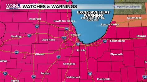 Excessive Heat Warning ends after dangerous temps continued across Chicago area
