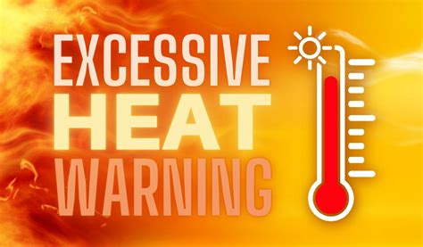 Excessive heat through the end of June