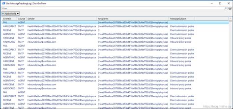 Exchange 2016 message tracking.  Jun 9, 2016 · Message tracking is the part of every exchan...