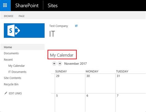 Exchange And Sharepoint Integration Calendar Overlay Site Mailbox