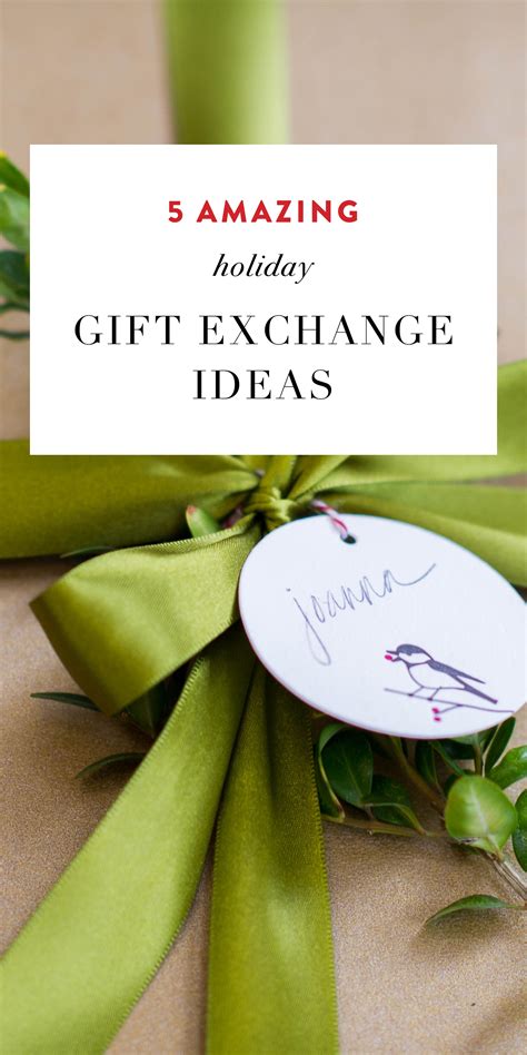 Exchange Gifts Ideas