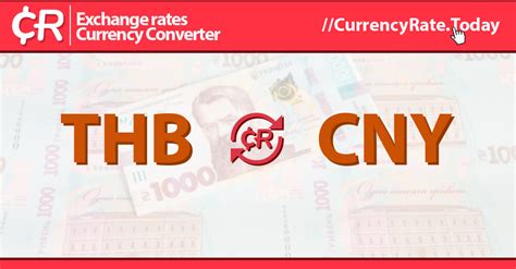 Exchange Rate Chinese Yuan Renminbi to Thai Baht (Currency …