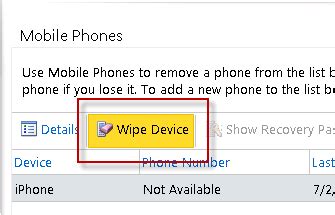 Exchange remote wipe iphone.  Previously, a remote wipe for an ActiveSync device would w...