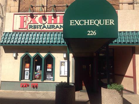 Exchequer restaurant. Current: Exchequer Restaurant & Pub. Exchequer has been a staple in downtown Chicago since the 1960’s. Rated 4 Stars by Roger Ebert, and rated #1 Deep Dish Pizza by the Chicago Tribune. Exchequer is … 