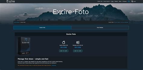Excire foto software for