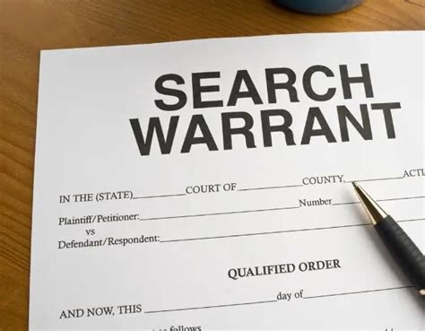 Executing a search warrant.  Search warrants involving controlled substance can be...