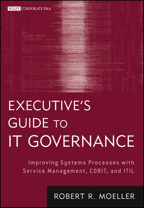 Executives guide to it governance improving systems processes with service management cobit and itil. - Materiales para un glosario de diplomática hispánica.