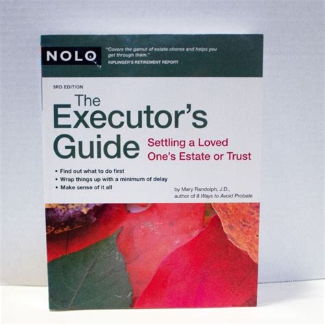 Executors guide the by mary randolph. - Mercedes benz e class estate owners manual.