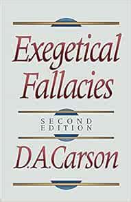 Exegetical Fallacies