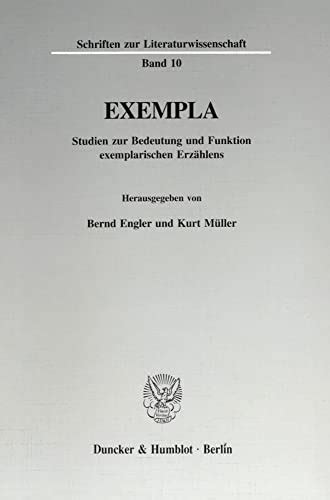 Exempla :studien zur bedeutung und funktion exemplarischen erzählens. - Fanuc guida manuale i per tornio.