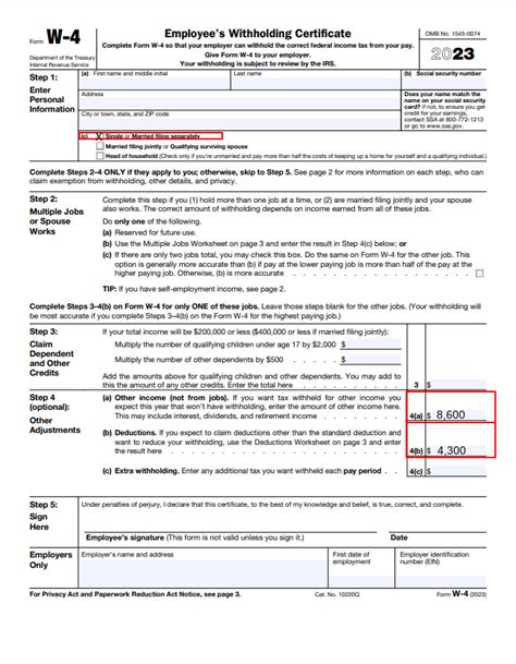 Exempt from 2023 withholding meaning. Guiding employees on how to fill out the 2023 W-4. All employees need to complete steps 1 and 5 in the new W-4. Steps 2, 3, and 4 are only completed if certain criteria apply. We’ll cover each of these steps in detail here. Have your employees follow the steps below. 