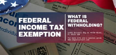 Being exempt from federal withholding mean