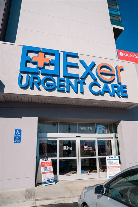 Exer urgent care. Exer Urgent Care, Torrance is an urgent care center and medical clinic located at 2613 E Pacific Coast Hwy in Torrance, CA. They are open today from 9:00AM to 8:30PM, helping you get immediate care. While Exer Urgent Care, Torrance is a walk-in clinic that is open late and after hours, patients can also conveniently book online using Solv. 