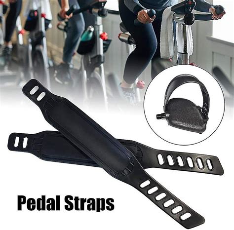 Exercise Bike Pedal Straps, Heavy Duty Adjustable Length …