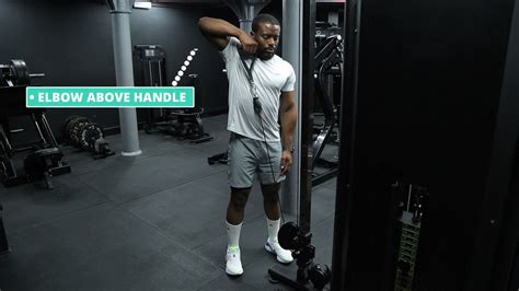 Exercise Demo Cable Upright Row YouTube