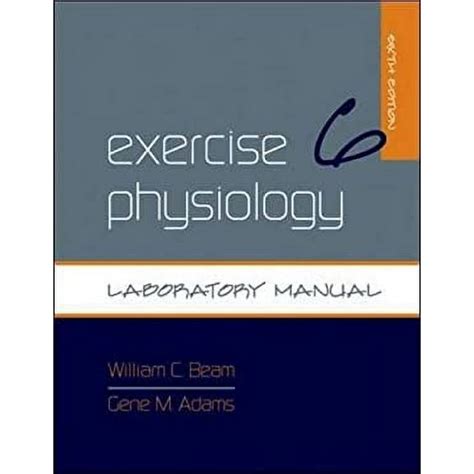 Exercise Physiology Laboratory Manual And Cd