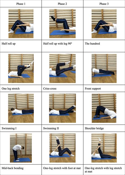 Exercise Repetitions in the Pilates Method