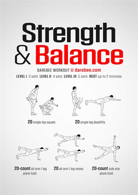 Exercise Workout Tips For Balance And Strength