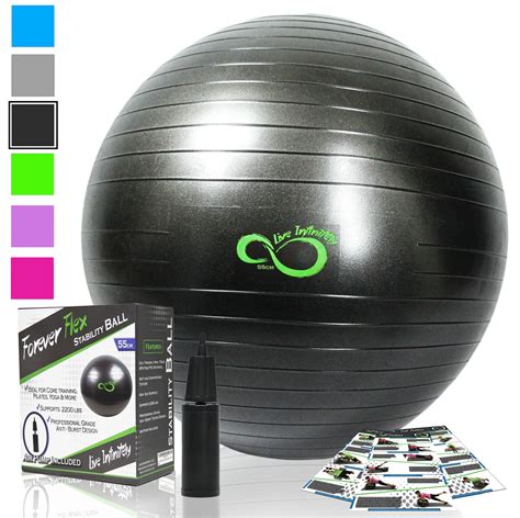 Exercise balls walmart. Stability balls: Use stability balls for toning your upper and lower body. Some people use one as an office chair for balance. Balls with foot pumps are easy to inflate. Medicine balls: Weighted medicine balls fit in your hands during exercise to strengthen your arms and core. The weights vary depending on individual needs. 