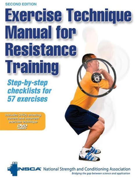 Exercise technique manual for resistance training nsca. - Industrielle lüftung ein handbuch der empfohlenen praxis für design acgih torrent.