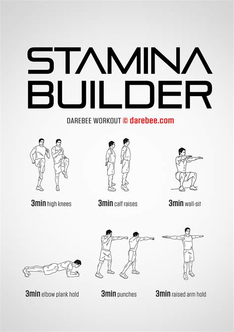 Exercises to build stamina 