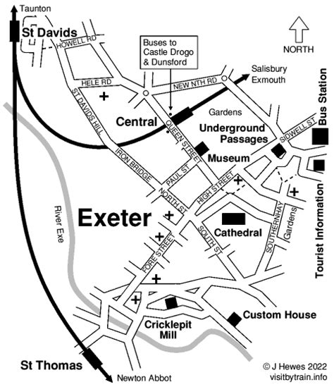 Exeter to Bridestowe Station - 3 ways to travel via train, …