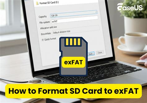 Exfat sd card format.  Note: Before formatting, it’s recommended to b...