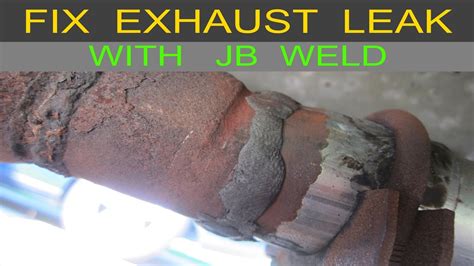 Exhaust / Muffler Leak - Quick and Easy Hole Fix - YouTube