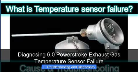 Exhaust gas temperature sensor failure symptoms.  It should measure about 10,00...