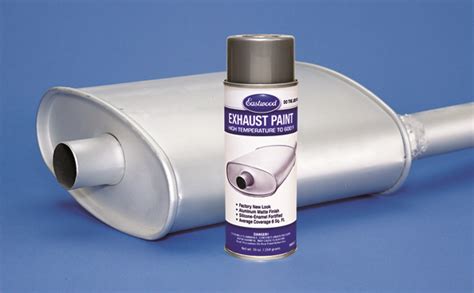 Eastwood Matte Silver Heat Resistant Paint | High Heat Temperature Protection up to 1400° | Engine Cover or Exhaust Paint | Brake Caliper Paint | Added Corrosion & UV Resistance | 1 Pint 6 sq. ft. 4.3 out of 5 stars. 96. ... Eastwood Acrylic Exhaust Aluminum Silver Color Lacquer Exhaust Paint Aerosol. 4.1 out of 5 stars. 98. $29.99 $ 29. 99 ...
