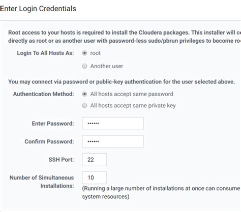 Exhausted available authentication methods Cloudera Community 54688