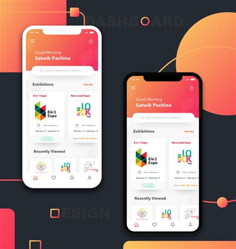 Exhibition Mobile App Design on Behance
