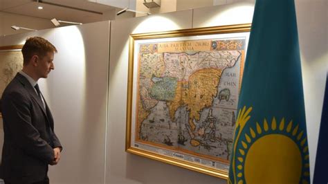 Exhibition of historical maps reflecting Kazakh nationhood opens at European Parliament