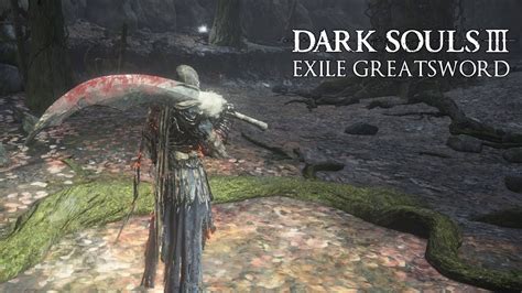 Exile greatsword ds3. Where To Find The Astora Greatsword In The Cathedral Of The Deep. Proceed out of the main doors and go toward the obelisk on the right just up some stairs. Avoid or dispatch the 4 exploding ... 