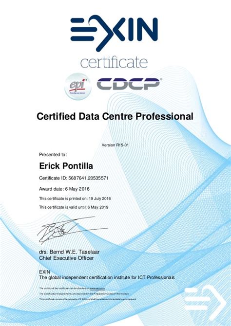 Exin-CDCP Unterlage